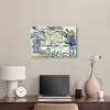 Art Remedy Golden Henri Edmond Cross - Garden at Saint Clair Impresionism Landscape Wall Art, 24" x 16", Gallery Wrapped - 2 of 4