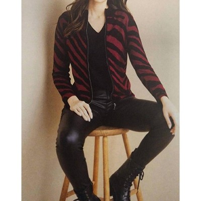 Women's Zebra Cardigan - MARBLE