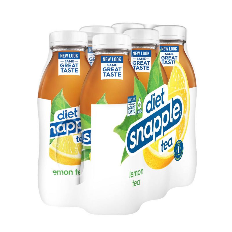 Snapple Zero Sugar Lemon Tea - 6pk/16 fl oz Bottles, 5 of 9