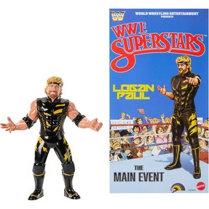 WWE LJN Superstars Logan Paul Action Figure, 1980s Retro 8" Collectible Toy - 1 of 4