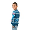 Sonic The Hedgehog Holiday Presents & Snowflakes Crew Neck Long Sleeve Boy's Navy Sweater - 2 of 4