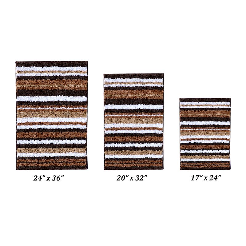 Griffie Collection 100% Polyester Tufted 3 Piece Bath Rug Set - Better Trends, 5 of 9