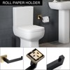 5 Pieces Bathroom Hardware Accessories Set Towel Bar Set Wall Mounted,Stainless Steel - 4 of 4