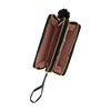 Unique Bargains Triangle Grid Wristband Plush Pom Double Zips Coin Purse Wallet 1 Pc - 2 of 4