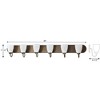 Progress Lighting Gather 6-Light Bath Bracket, Steel, Antique Bronze, Etched Glass Shades - 2 of 4