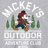 Men's - Disney - Mickeys Outdoor Adventure Club Long Sleeve Graphic T-Shirt - 2 of 4