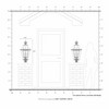 Livex Lighting Georgetown 4 - Light Post Light in  Bronze - 2 of 2
