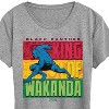 Women's - Marvel - Black Panther King of Wakanda Short Sleeve Graphic T-Shirt - 2 of 4