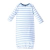 Hudson Baby Infant Boy Cotton Gowns, Sailor Whale, Preemie-Newborn - 3 of 4