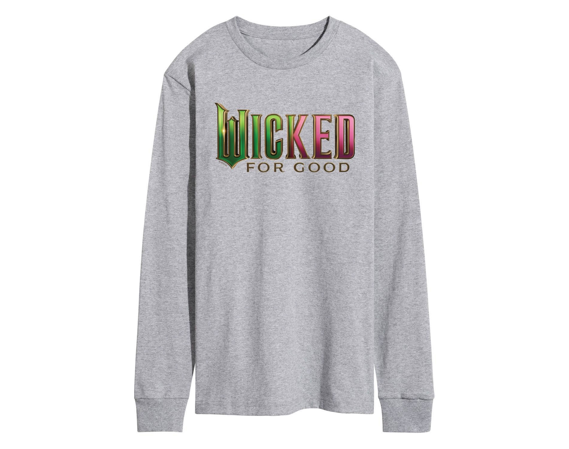 Men's - Wicked - For Good Logo Long Sleeve Graphic T-Shirt