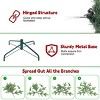 GlasFlength Artificial Trees Christmas Tree Christmas Pine Tree Includes Stand for Indoor Outdoor Party Decorations, Green, 25"*19"*60" - 4 of 4