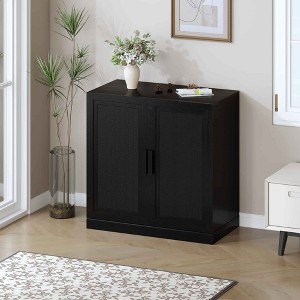 Lirago Accent Storage Cabinet Medicine Cabinets 31*31 Black - 1 of 4