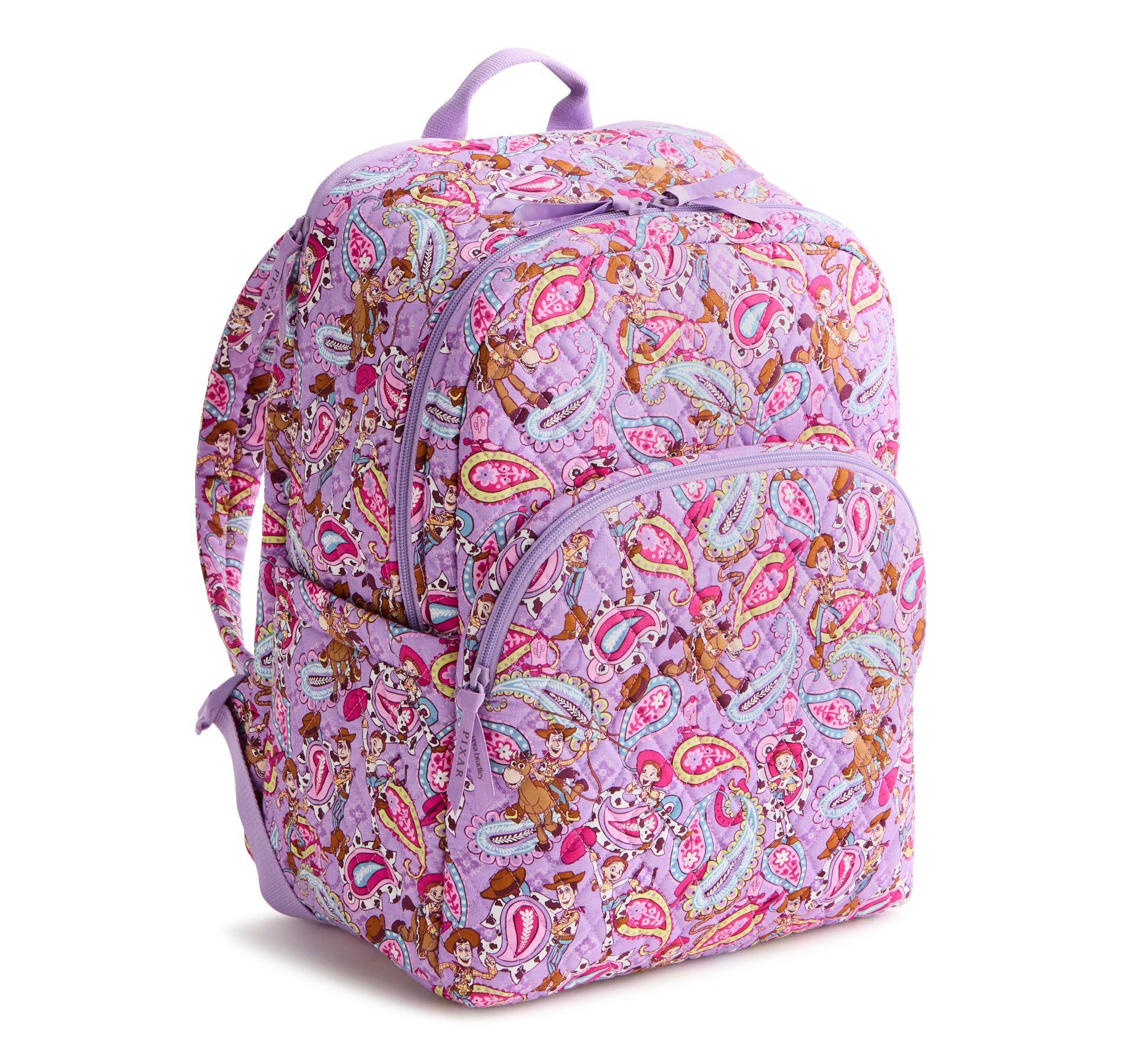 Vera Bradley Women's Outlet Disney Pixar Cotton Essential Large Backpack