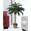 HomeStock  4 ft. Artificial Palm Tree in Pot for Indoor/Outdoor - 2 of 4