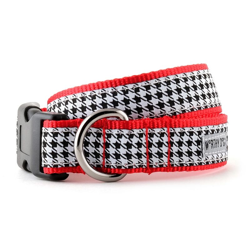 The Worthy Dog Houndstooth Dog Collar, 1 of 2