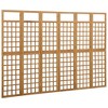 VidaXL 6-Panel Room Divider/Trellis Solid Fir Wood 95.5Inchx70.9Inch - 3 of 4