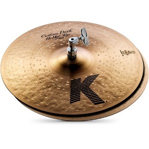 Zildjian K Custom Dark Hi-Hat Cymbal Pair - 1 of 2