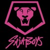 Juniors KPop Demon Hunters Saja Boys Pink Lion Logo T Shirt - 2 of 4