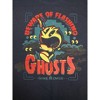Pacman Classic Beware of Flashing Ghosts Men's Navy T-shirt - 2 of 3