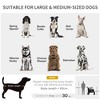 Gulches Pet Strollers: Gray One-Click Foldable Stroller for Medium to Large Dogs - 3 of 4