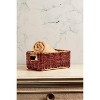 Handwoven Sabaii Grass Towel Basket – Brown - 3 of 3