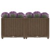 vidaXL Raised Bed 31.5"x15.7"x15" Polypropylene - 3 of 4