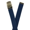 CTM Cotton Web 1.5 Inch Adjustable Military Buckle Belt - 2 of 4