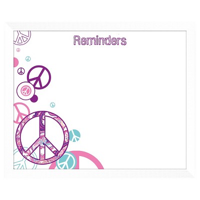 18" x 22" Peace Sign Reminders Decorative Memoboard - PTM Images