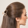 Unique Bargains Women's Butterfly Large Metal Hair Clips 1 Pc - 2 of 4