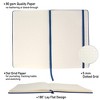 Simply Genius A5 Dotted Notebooks for Work, Travel, Business, School- Hardcover - 192 pages, 5.7" x 8.4" (Navy, 4 Pack) - 2 of 4