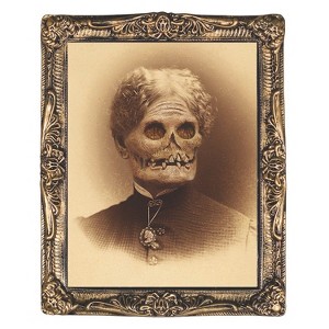 Halloween Express Aunt Hazel in Print Halloween Decoration - Size 17 x 21 in - Off-White - 1 of 1