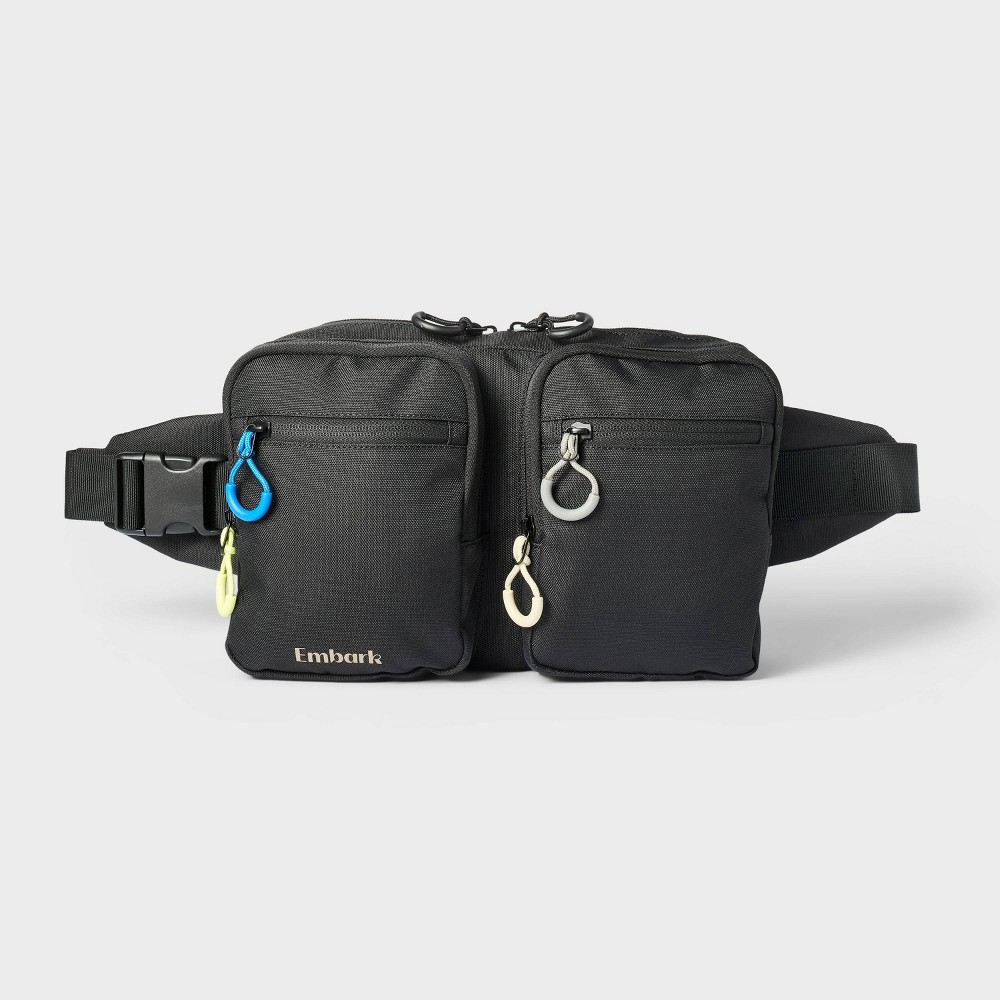 Photos - Travel Accessory Adaptive Accessory Fanny Pack Black - Embark™️