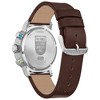 Citizen Star Wars Eco-Drive featuring Luke Skywalker 3-hand Silvertone Brown Leather - 4 of 4