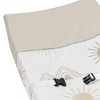 Sweet Jojo Designs Boy or Girl Gender Neutral Unisex Changing Pad Cover Desert Sun Beige Taupe and Gold - 3 of 4