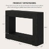 47 in Console Table for Entryway, Wooden Entry Table Foyer Hallway Tables, Rustic Farmhouse Decor for Living Room, Industrial Console Sofa Tables - 3 of 4