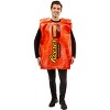Rubies Adult Hershey's Reese's Peanut Butter Cup Halloween Costume Apparel Set Orange One Size - 2 of 4