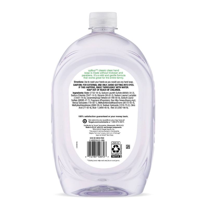 Clear Liquid Hand Soap - up & up™, 3 of 4