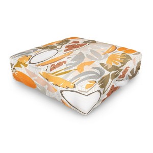 evamatise Tiki Picnic Mid Century Modern Outdoor Floor Cushion - Deny Designs - 1 of 2
