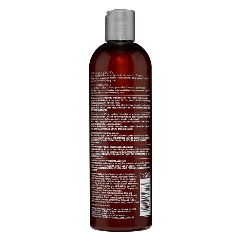Hask Keratin Protein Smoothing Shampoo - 12 fl oz, 3 of 6