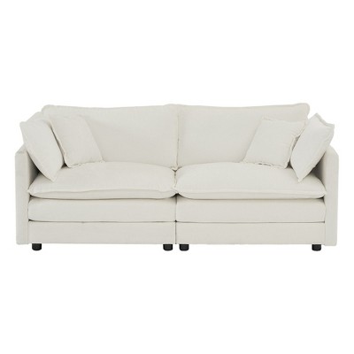 NicBex 76.7 Inch Chenille Couch Loveseat Deep Seat Sofa with 4 Pillows for Living Room,Office,Apartment