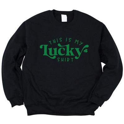 Simply Sage Market Women's Graphic Sweatshirt This Is My Lucky Shirt