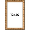PosterPalooza | 12x20 Modern Bamboo Picture Frame, UV Acrylic, 5 Finishes - 2 of 4