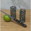 Dos Sueños Mexican Hand Blown Tequila Shot Glasses - Confetti Rock Design - 2oz - Set of 4 - 4 of 4