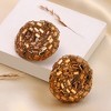 Women's The Nodum Stud Earrings - Antique Gold - 2 of 4