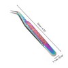 Unique Bargains Unique Bargains Women's Durable Lash Tweezers Assorted Color 1 Pc - 2 of 3