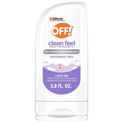 OFF! Clean Feel Insect Repellent Picaridin Deet Free Gel - 3.8oz