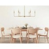 Savoy House Salerno 6 - Light Chandelier in  Warm Brass - 4 of 4