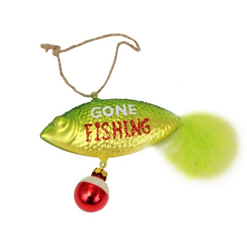 Beachcombers Mercury Glass Fishing Lure Ornament : Target