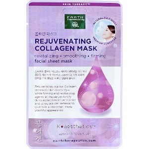 Rejuvenating Collagen Facial Sheet Mask by Earth Therapeutics  -  1 Mask - 1 of 1