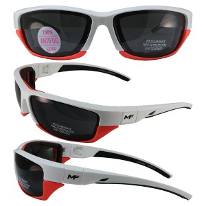MotoFrames Switchback Safety Motorcycle Glasses with Smoke Lenses - 1 of 2